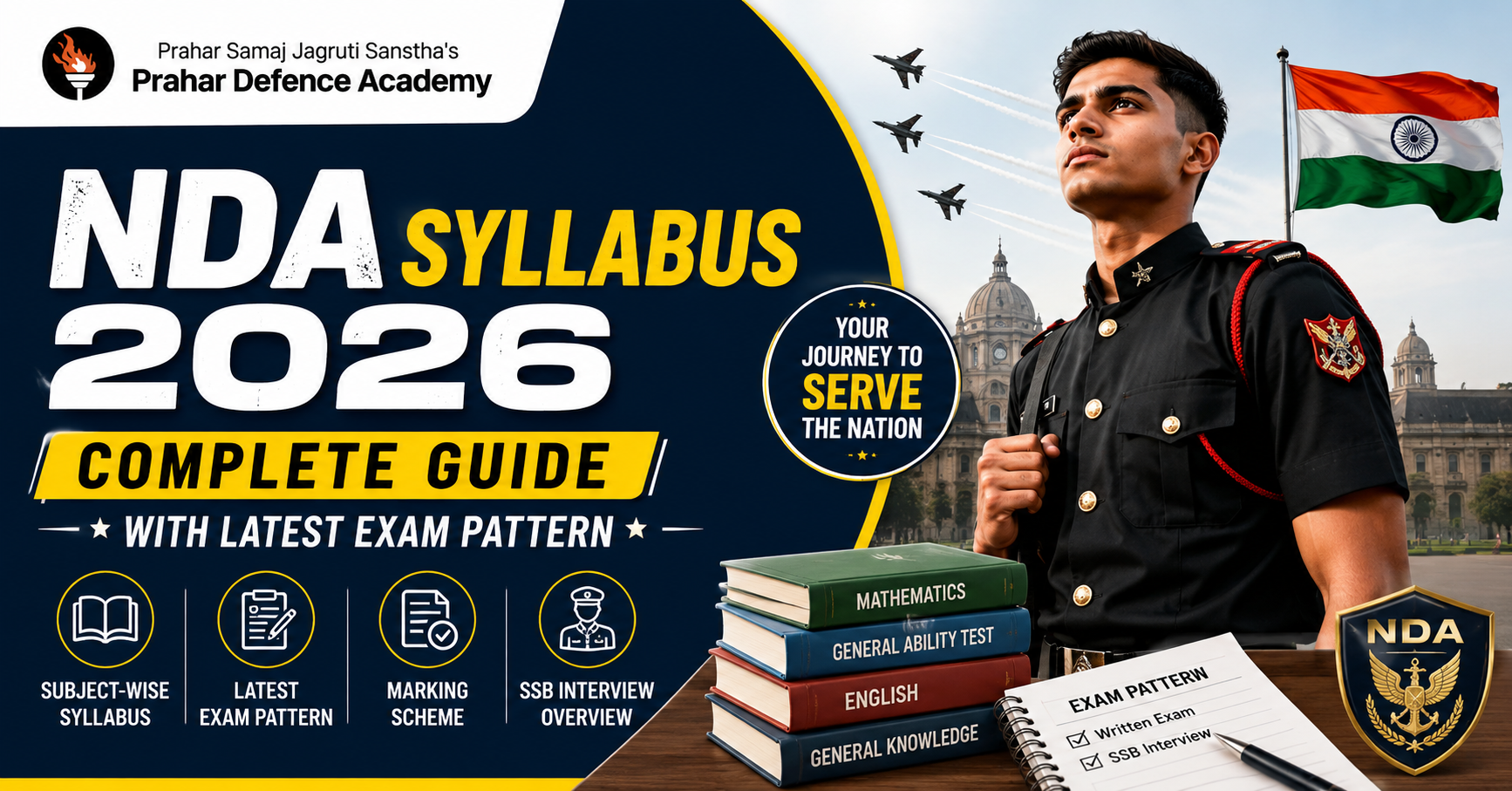 NDA Syllabus 2026 Complete Guide with Latest Exam Pattern